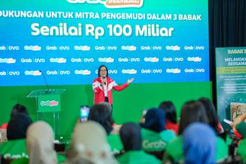 Grab Alokasikan Rp100 Miliar untuk Mitra Pengemudi